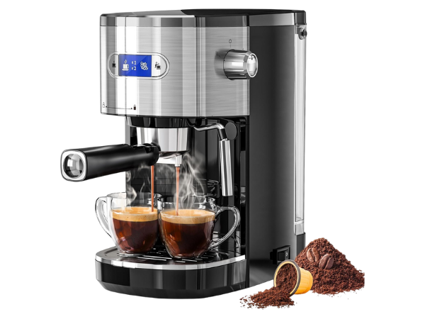 Kismile 20-Bar Espresso Machines,Semi-Automatic Espresso Machines