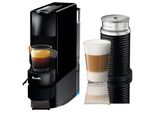 Nespresso Essenza Mini Espresso Machine by Breville with Milk Frother