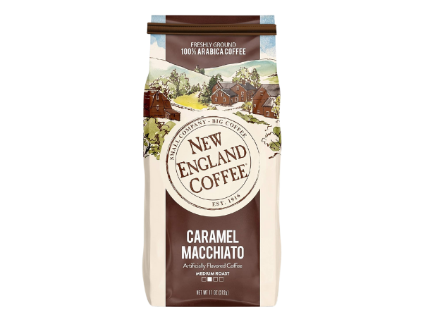 New England Coffee Caramel Macchiato Medium Roast Ground Coffee