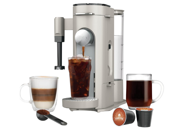 Ninja Pod & Grounds Specialty Single‑Serve Coffee Maker