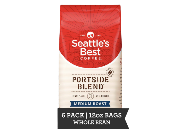 Seattle's Best Coffee Portside Blend Medium Roast Whole Bean Coffee