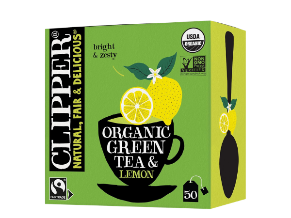 Clipper Tea Green Tea & Lemon Teabags