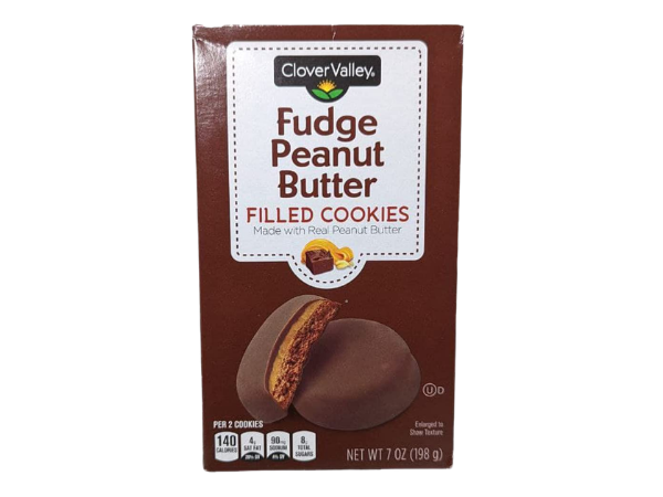 Clover Valley Fudge Peanut Butter Cookies