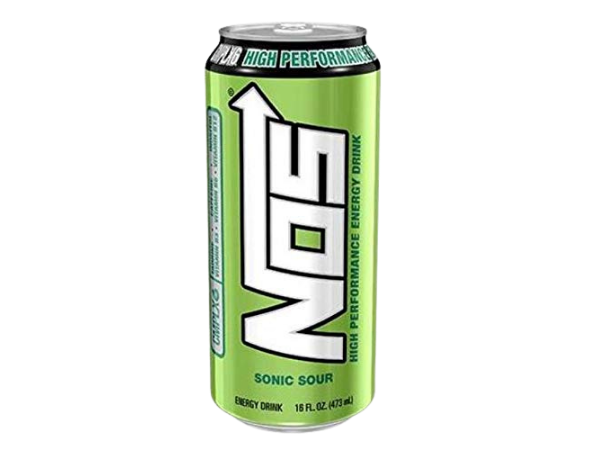 NOS Energy Drinks Sonic Sour