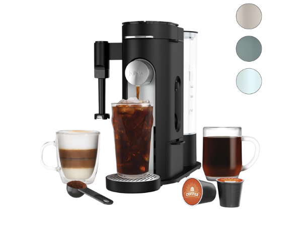 Ninja PB051 Pods & Grounds Specialty Single-Serve Coffee Maker