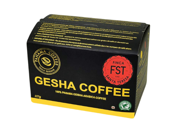 Panama FST Geisha Roasted Coffee Natural Whole Beans1