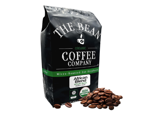The Bean Organic Coffee Company African Blend, Medium Roast