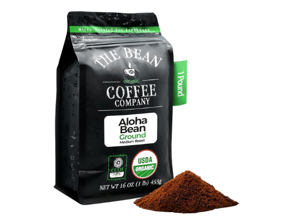 The Bean Organic Coffee Company – Aloha Bean (Hawaiian Hazelnut)