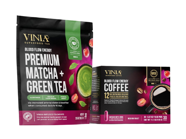 VINIA Blood Flow Energy Coffee Pods