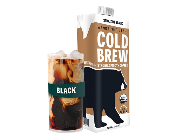 Wandering Bear Extra Strong Organic Cold Brew Coffee