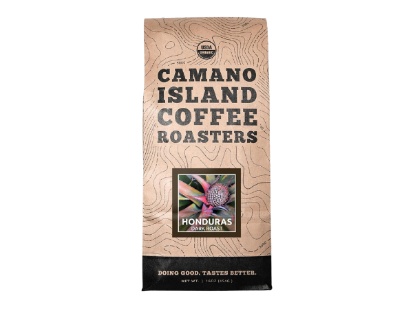 Camano Island Coffee Roasters Honduras Dark Roast, Whole Bean