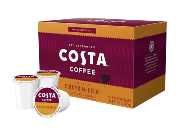Costa Coffee Colombian Decaf Single Serve Pods