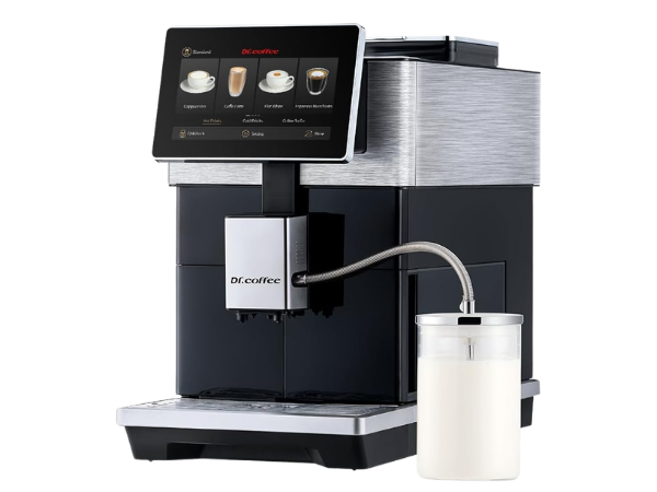 DR. COFFEE H3 Fully Automatic Espresso Machine with Milk Frother