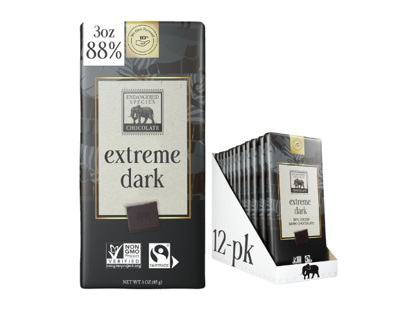 Endangered Species 88% Dark Chocolate