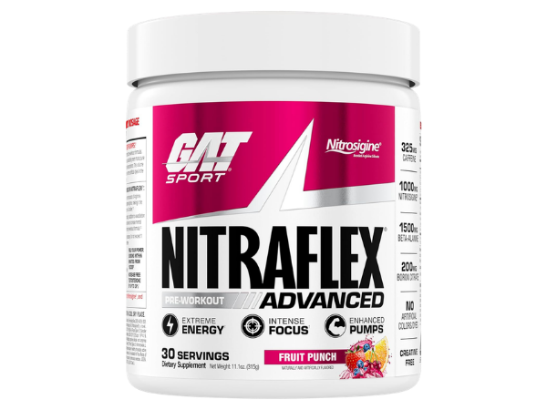 GAT SPORT Nitraflex Advanced Pre-Workout Powder