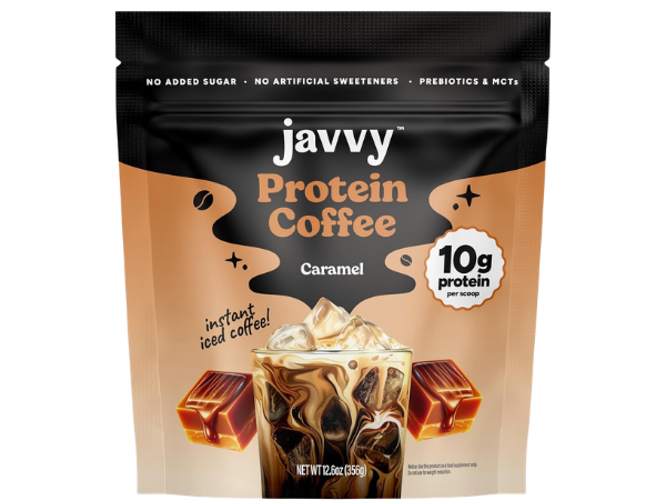 Javvy Caramel Protein Iced Coffee