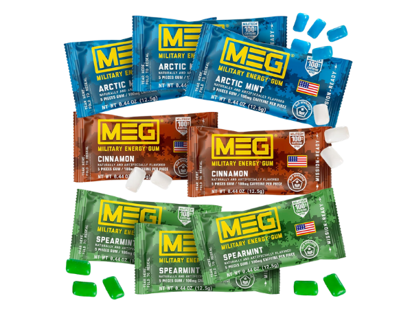 MEG – Military Energy Gum