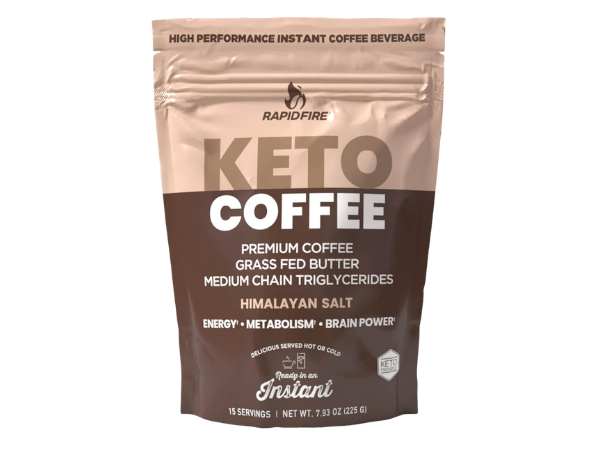 Rapidfire Ketogenic High Performance Instant Coffee