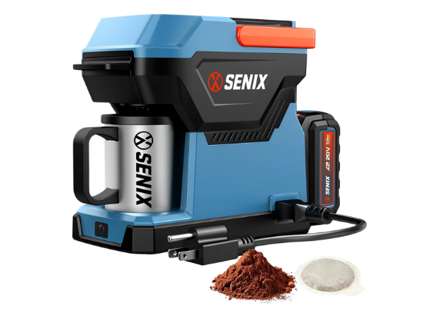 SENIX Portable Coffee Maker with 5000mAh Battery