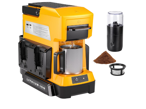 Taingwei Cordless Coffee Maker (Dewalt 20V)