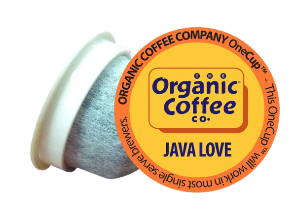 The Organic Coffee Co. Compostable Coffee Pods – Java Love