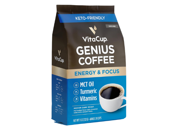 VitaCup Genius Ground Keto Coffee