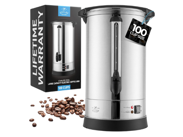 Zulay 100-Cup Commercial Coffee Maker