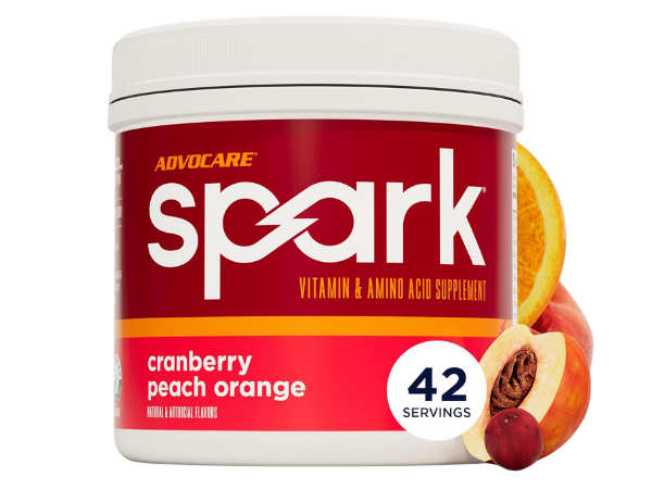 AdvoCare Spark – Energy Drink Mix – Cranberry Peach Orange