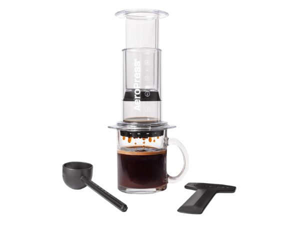 AeroPress Clear Coffee Press – All‑in‑One French Press