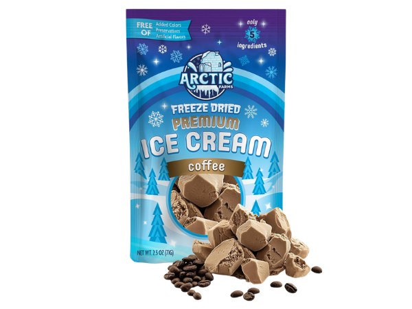 Arctic Farms Freeze Dried Ice Cream Bits (Coffee)
