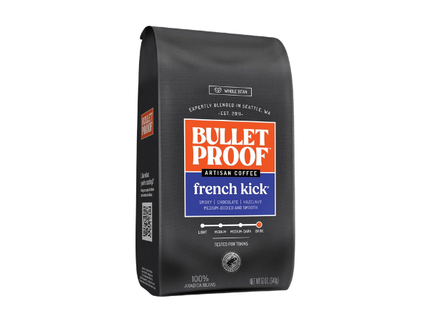 Bulletproof French Kick Dark Roast Whole Bean Coffee