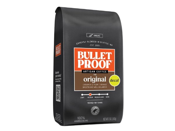 Bulletproof Original Medium Roast Ground Decaf Coffee