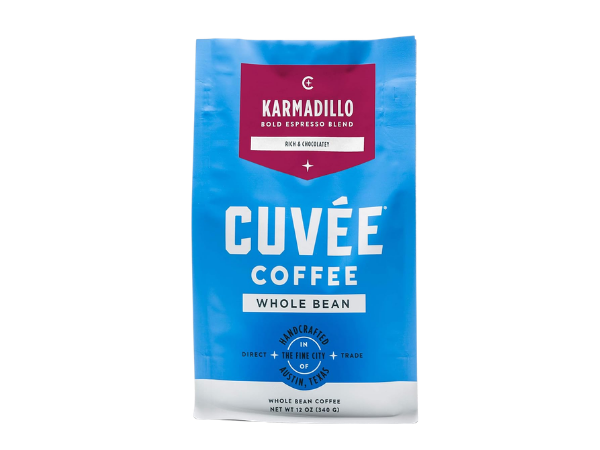 CUVEE COFFEE Karmadillo Espresso Blend Whole Bean Coffee