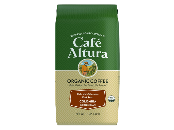 Cafe Altura Whole Bean Organic Coffee