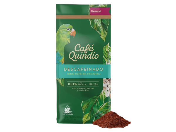 Cafe Quindio Medium Roast Decaf Ground
