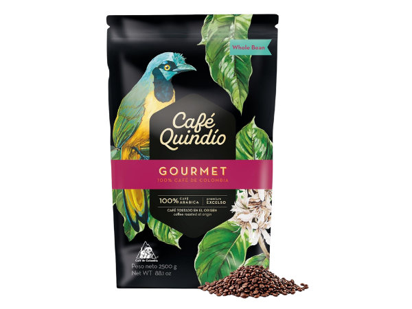 Cafe Quindio Medium Roast Gourmet Whole Bean