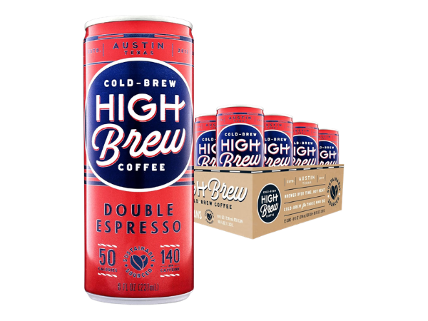 Cold Brew High Brew Coffee – Double Espresso