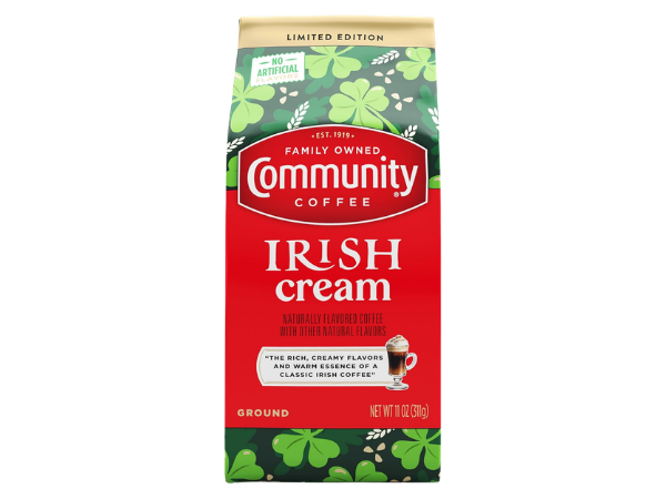 Community Coffee Irish Cream Flavored