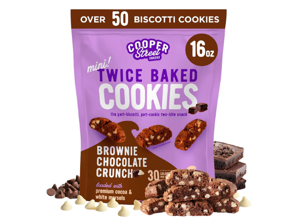 Cooper Street Brownie Biscotti Cookies