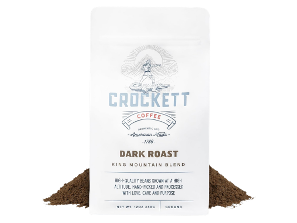 Crockett Dark Roast Ground Coffee