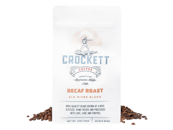 Crockett Whole Bean Coffee – Decaf