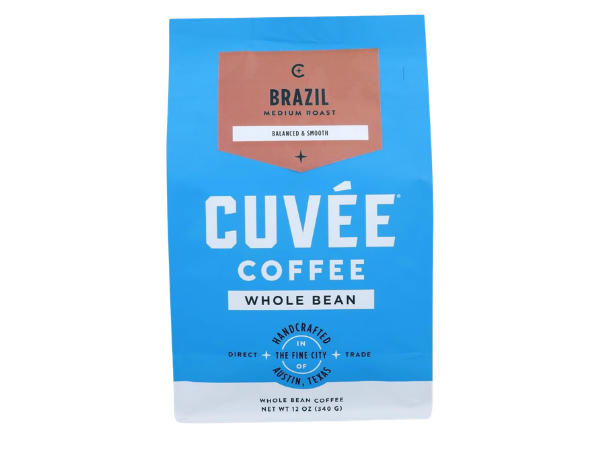 Cuvee Coffee Brazil Whole Bean