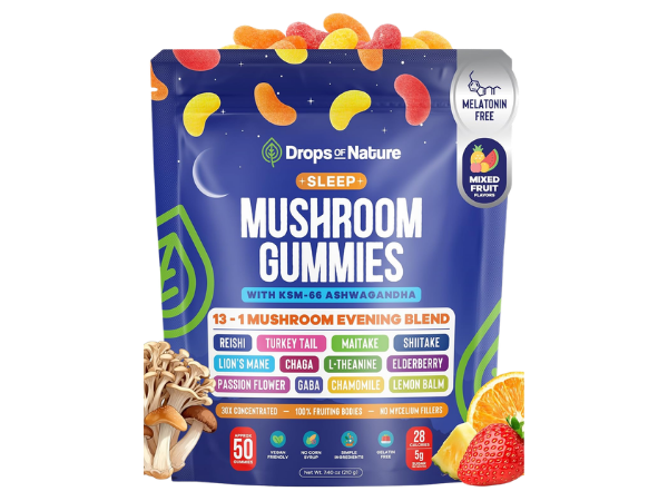 Drops Of Nature Mushroom Gummies