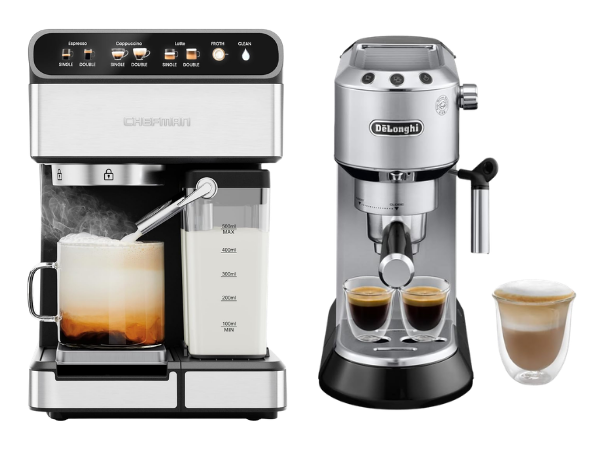 Entry-Level Semi-Automatic Espresso Machines