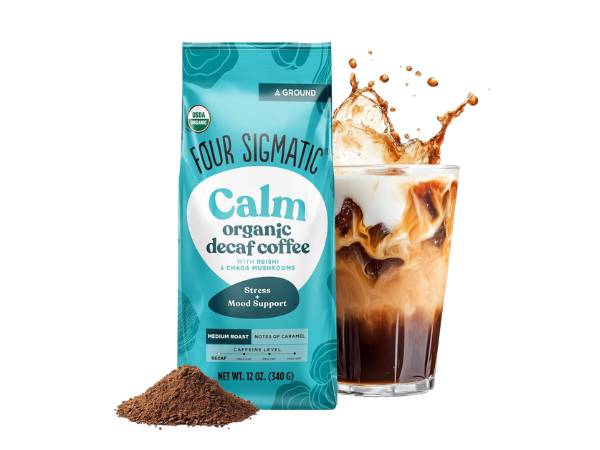 Four Sigmatic Calm Organic Decaf Ground Coffee