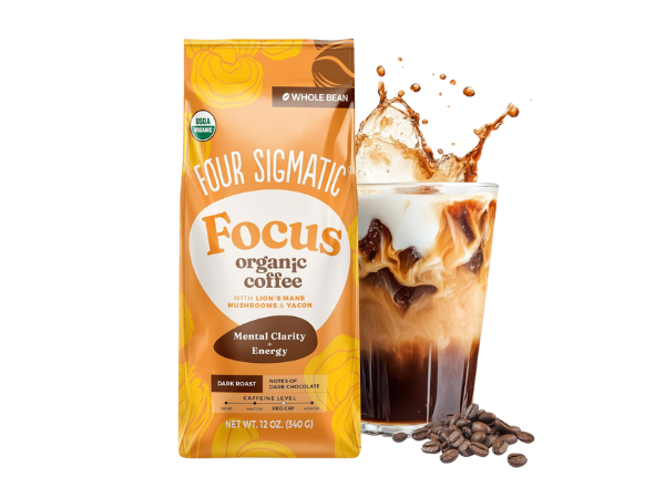 Four Sigmatic Dark Roast Organic Whole Bean Coffee