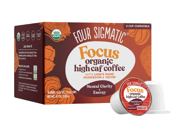Four Sigmatic High Caffeine Mushroom Coffee K‑Cups