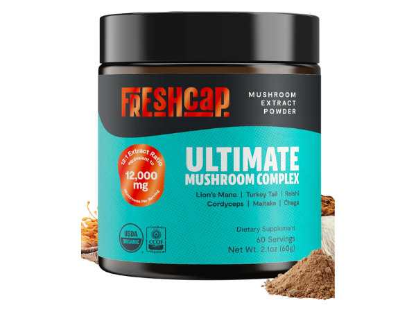FreshCap Premium Organic Mushroom Coffee
