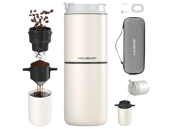 HAUSHOF Portable Coffee Maker