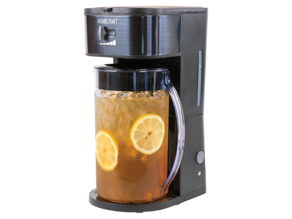 Homecraft 3-Quart Iced Coffee and Tea Maker with Filter Basket